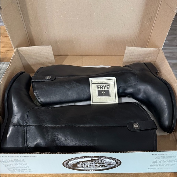 Frye Melissa Buckle Boot Extended Calf - Picture 8 of 10